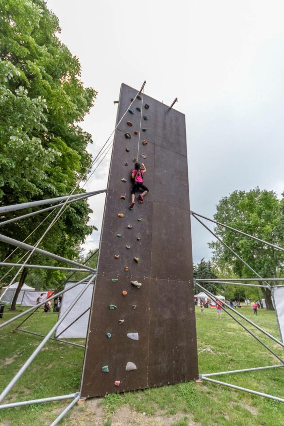 Mobil mászófal bérlése rendezvényre - TEAM Rekreáció
