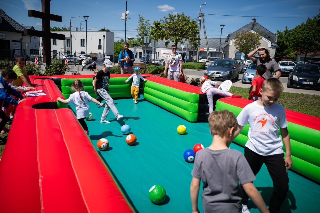 Felfújható biliárdfoci eszköz kép 3