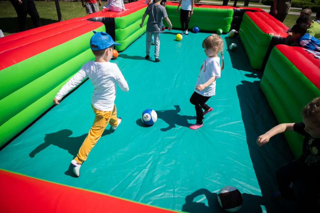 Felfújható biliárdfoci eszköz kép 7