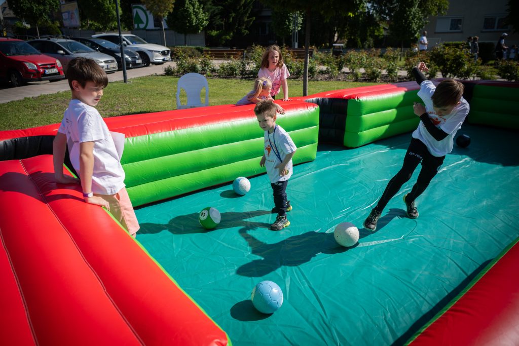 Felfújható biliárdfoci eszköz kép 2